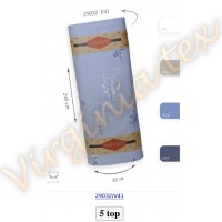 Bumbac Satinat 100% Engross – Latiime 240 cm, Lungime 30 ml, Ideal pentru Lenjerii de Pat și Proiecte Textile 4833 gri